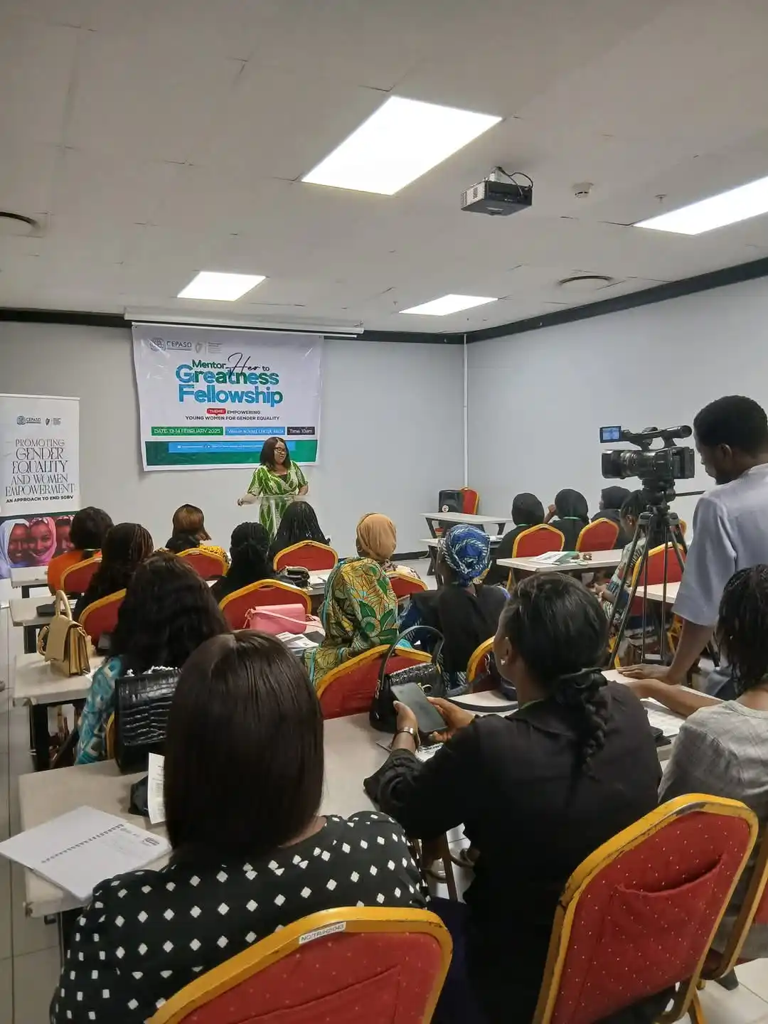 Image from Nigeria Network of NGOs: February 13 - 14, 2025. In an effort to war against Gender Based Viole...