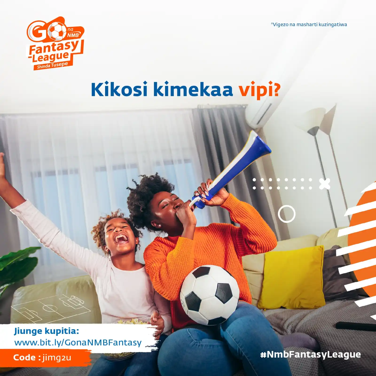 Image from NMB Bank Plc: Vipi kikosi chako ni cha ushindi au???? Pangilia kikosi chako cha ush...