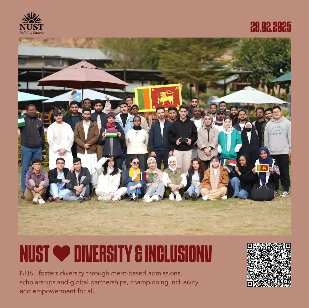 Image from NUST: NUST celebrates diversity and inclusion, bringing together students fr...