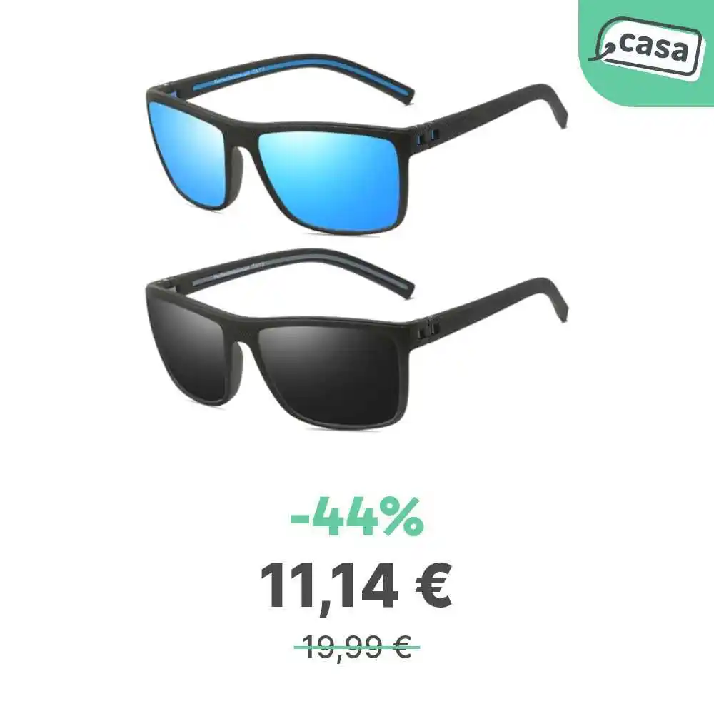 Image from offerte.club: *Perfectmiaoxuan Occhiali sole Polarizzati uomo donna Montatura infran...