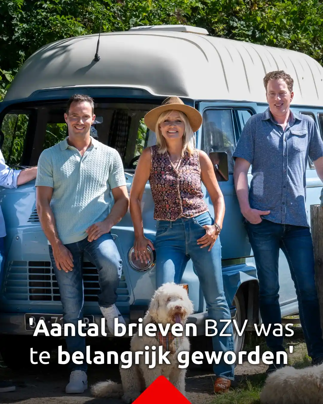 Image from Omroep Brabant: *Yvon Jaspers: aantal brieven Boer Zoekt Vrouw was te belangrijk gewor...