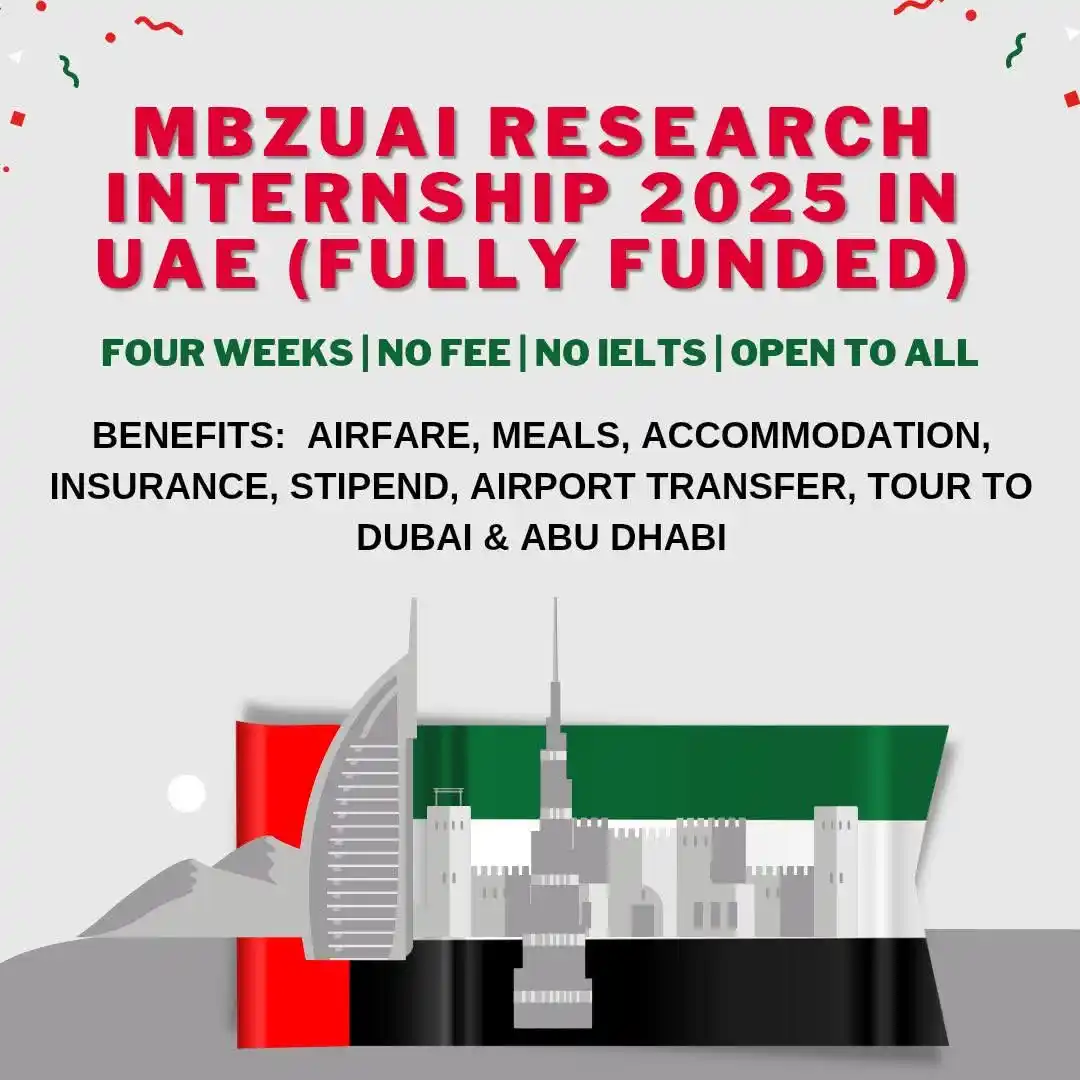 Image from OpportunitiesCorners.com: 4 Weeks Summer Internship in Abu Dhabi, UAE 🇦🇪. Open to all National...