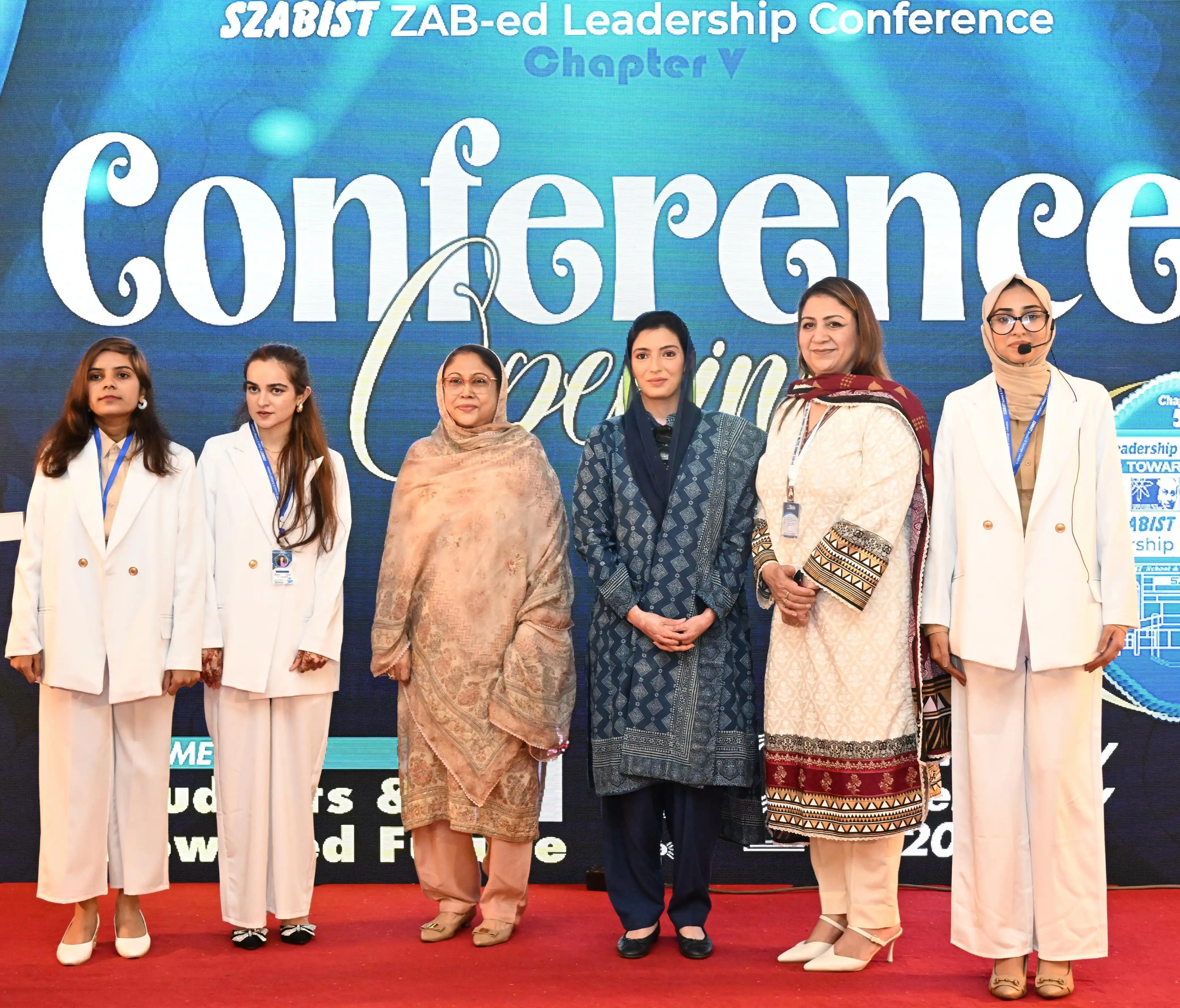 Image from Pakistan Peoples Party: First Lady and MNA Aseefa Bhutto Zardari attended the Szabist Zab-ed L...