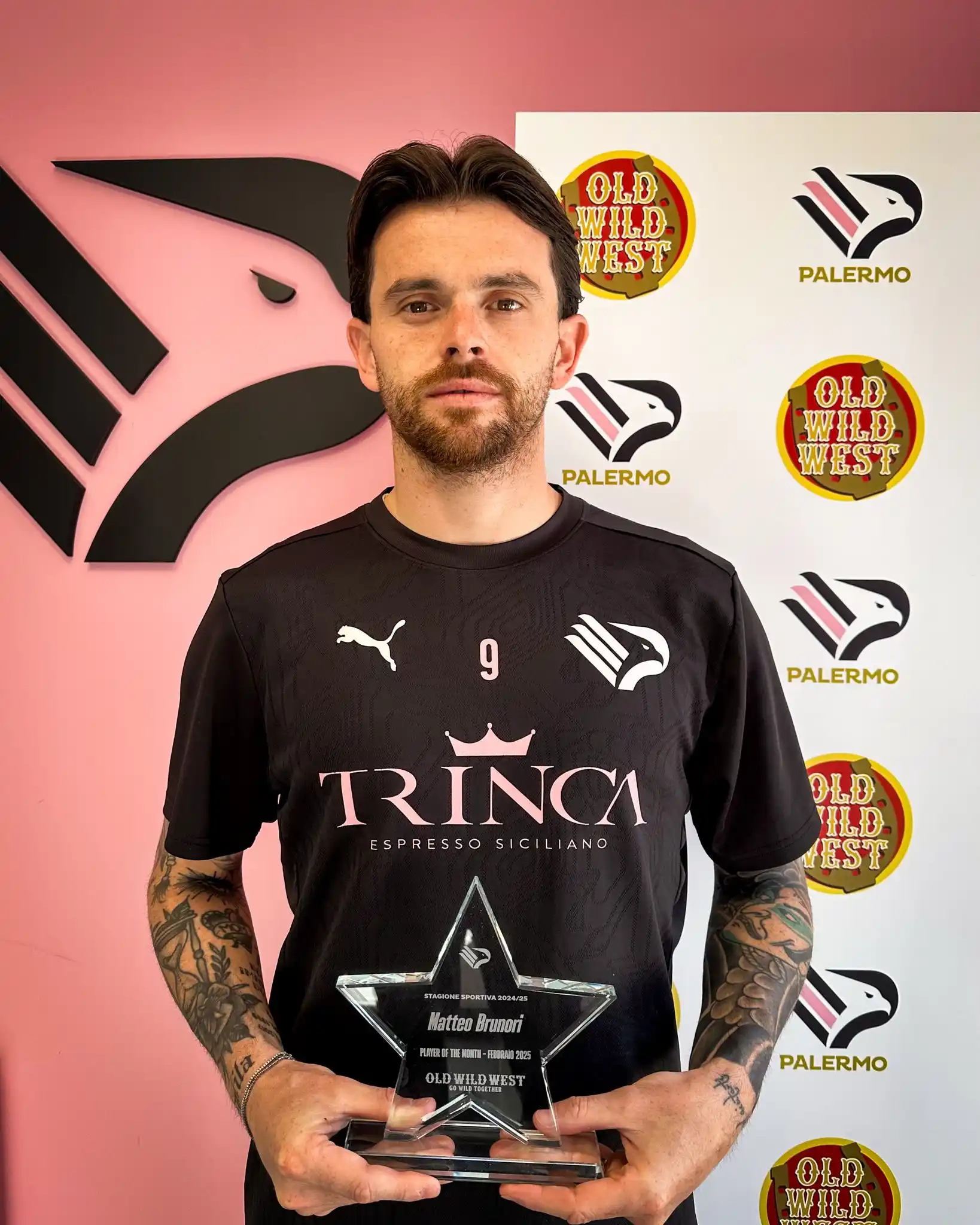 Image from Palermo FC: ๐๐ฅ๐๐ฒ๐๐ซ ๐จ๐ ๐ญ๐ก๐ ๐ฆ๐จ๐ง๐ญ๐ก ๐
Brunori รจ stato votato dai tif...
