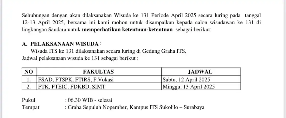 Image from PERTEGAS: FTK tanggal 13 gaiss...