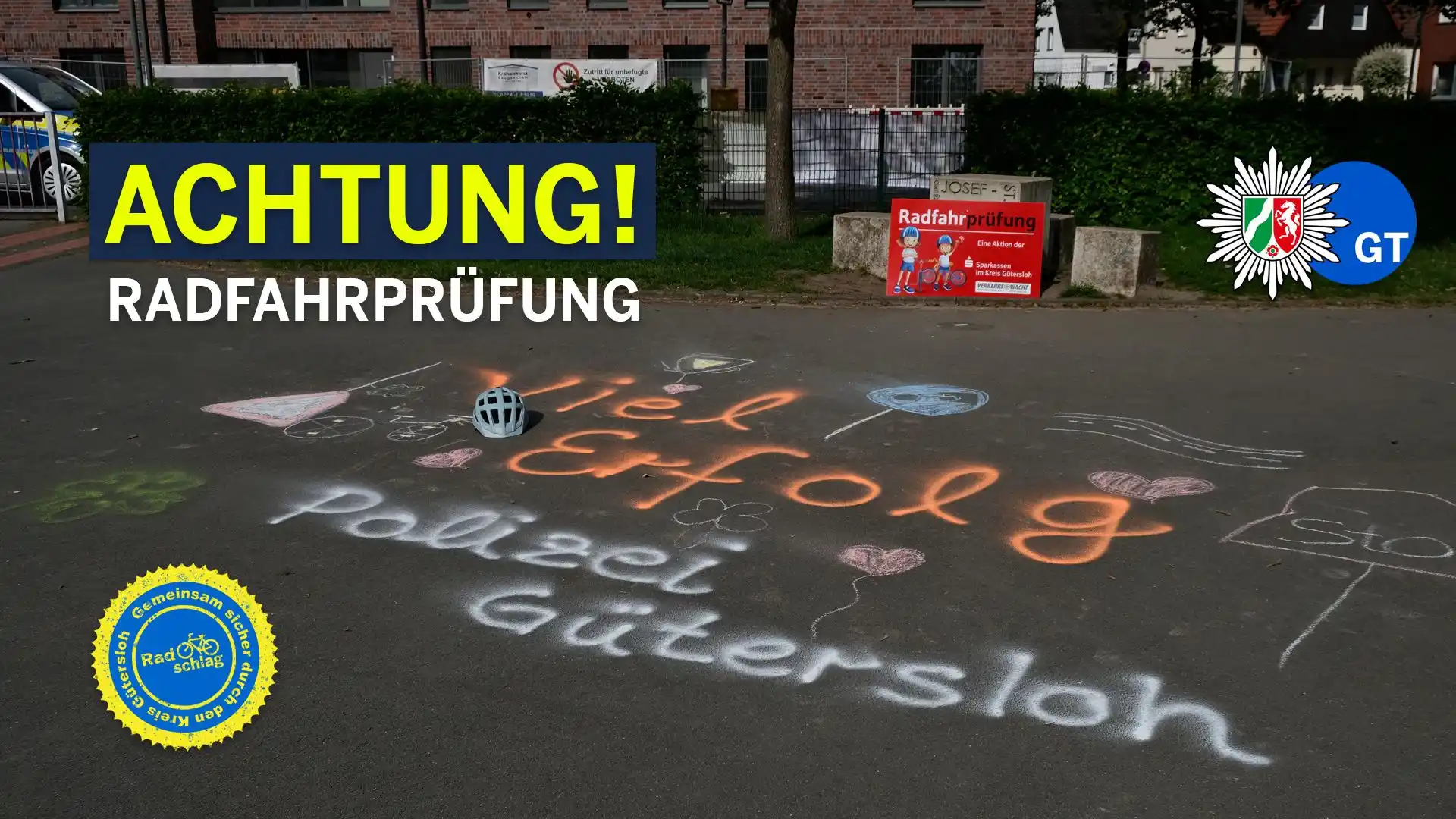 Image from Polizei NRW Gütersloh: Guten Morgen in den Kreis Gütersloh ☀️ Für die Viertklässlerinnen und ...