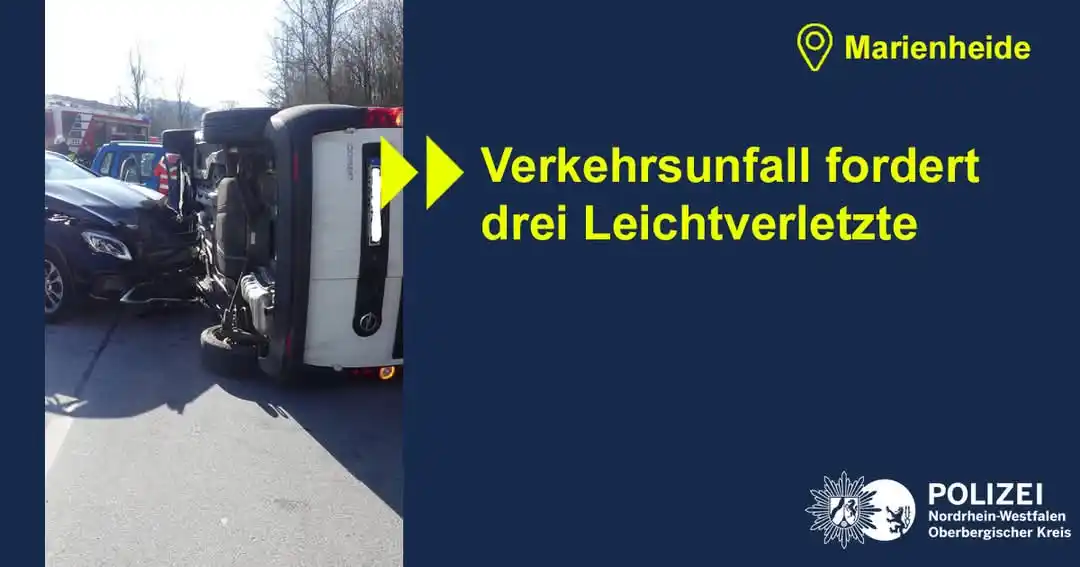 Image from Polizei NRW Oberbergischer Kreis: 👉 Am Montag (17. Februar) wollte ein 62-jähriger Opel-Fahrer in <a cl...