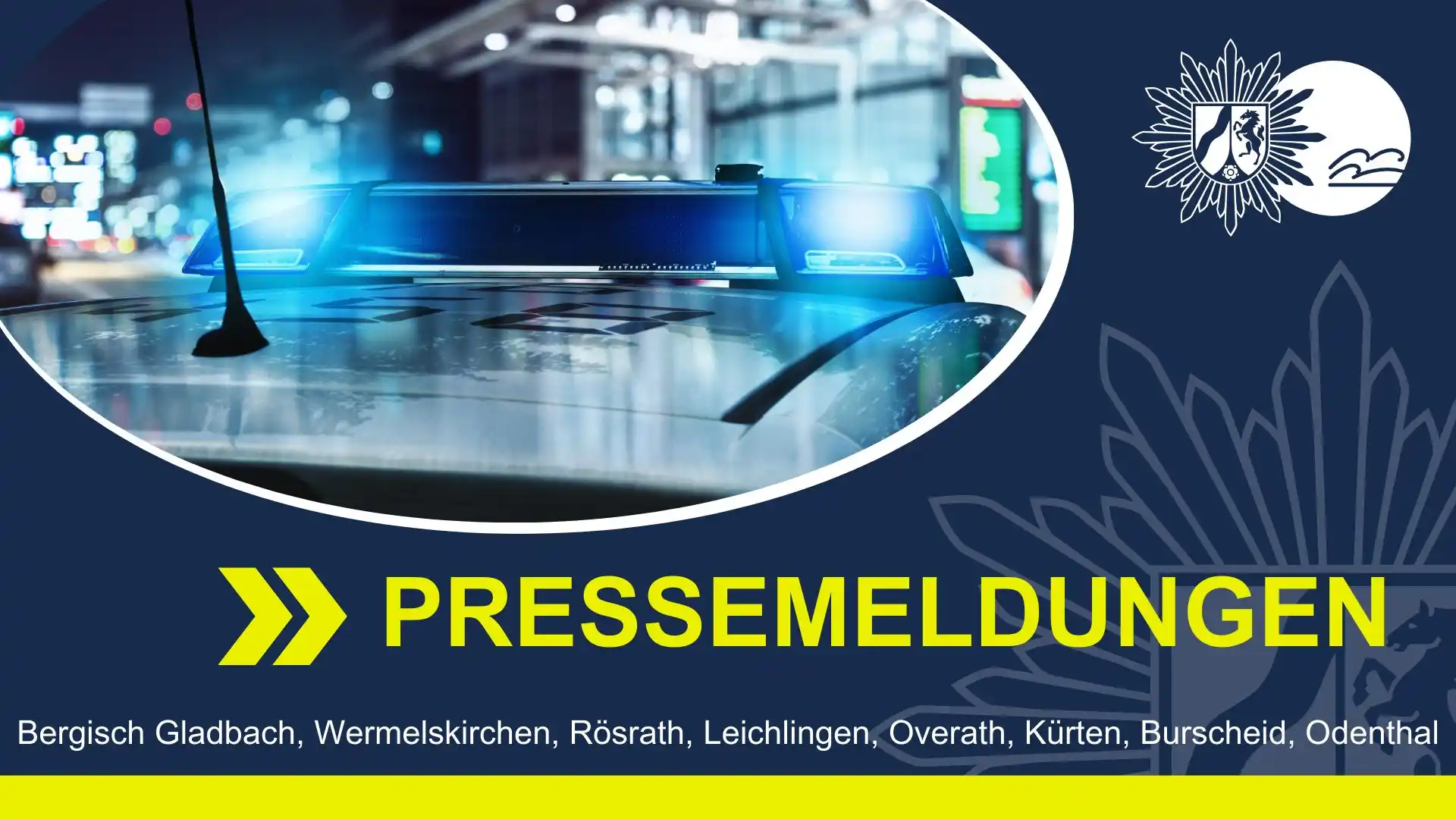 Polizei NRW Rheinisch-Bergischer Kreis post