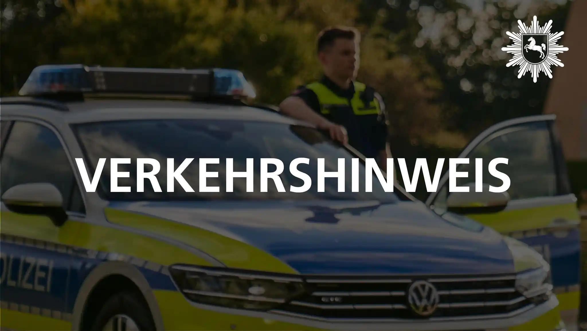 Image from Polizei Oldenburg: Auf der *A29* im Bereich der Huntebrücke ist in Fahrtrichtung Wilhelms...