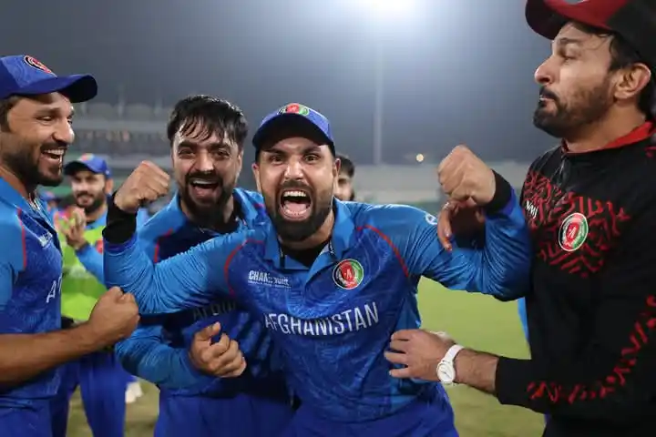 Image from PTV Cricket News: That's the winning moments! 🇦🇫💪 📸: ACB <a class="text-blue-500 h...