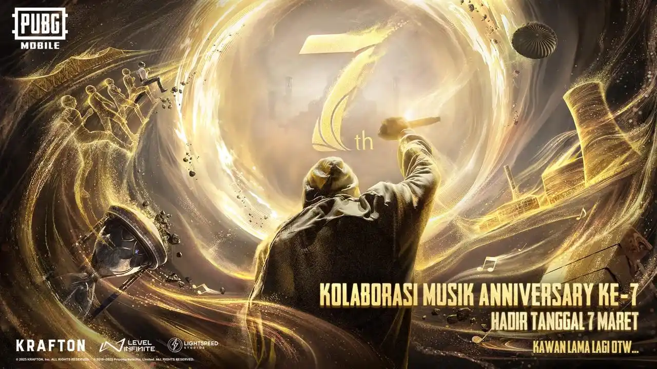 Image from PUBG MOBILE Indonesia: Sebuah kolaborasi musik untuk PUBG MOBILE 7th Anniversary akan segera ...
