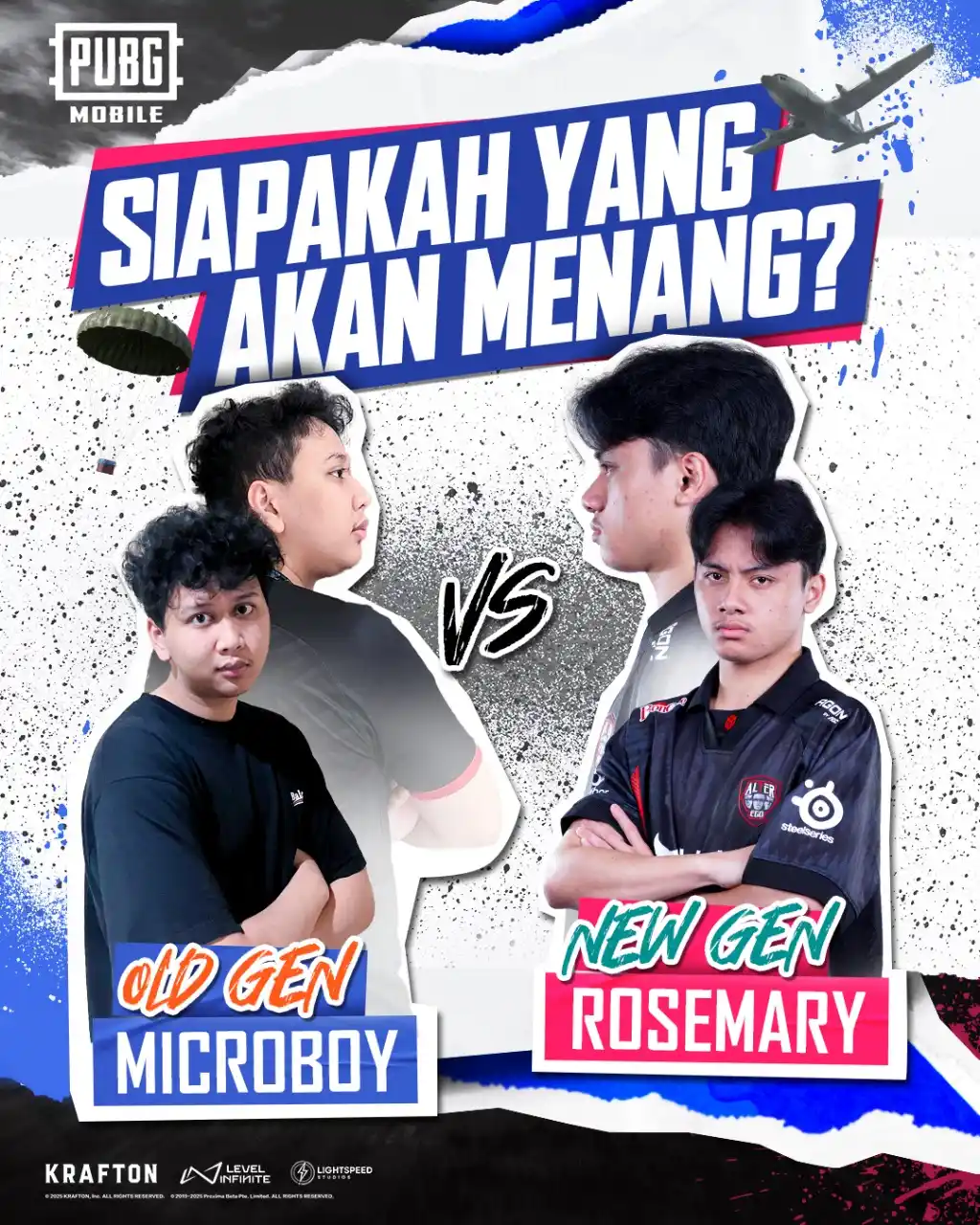 Image from PUBG MOBILE Indonesia: Kalau pro player generasi lama diadu dengan pro player generasi baru, ...