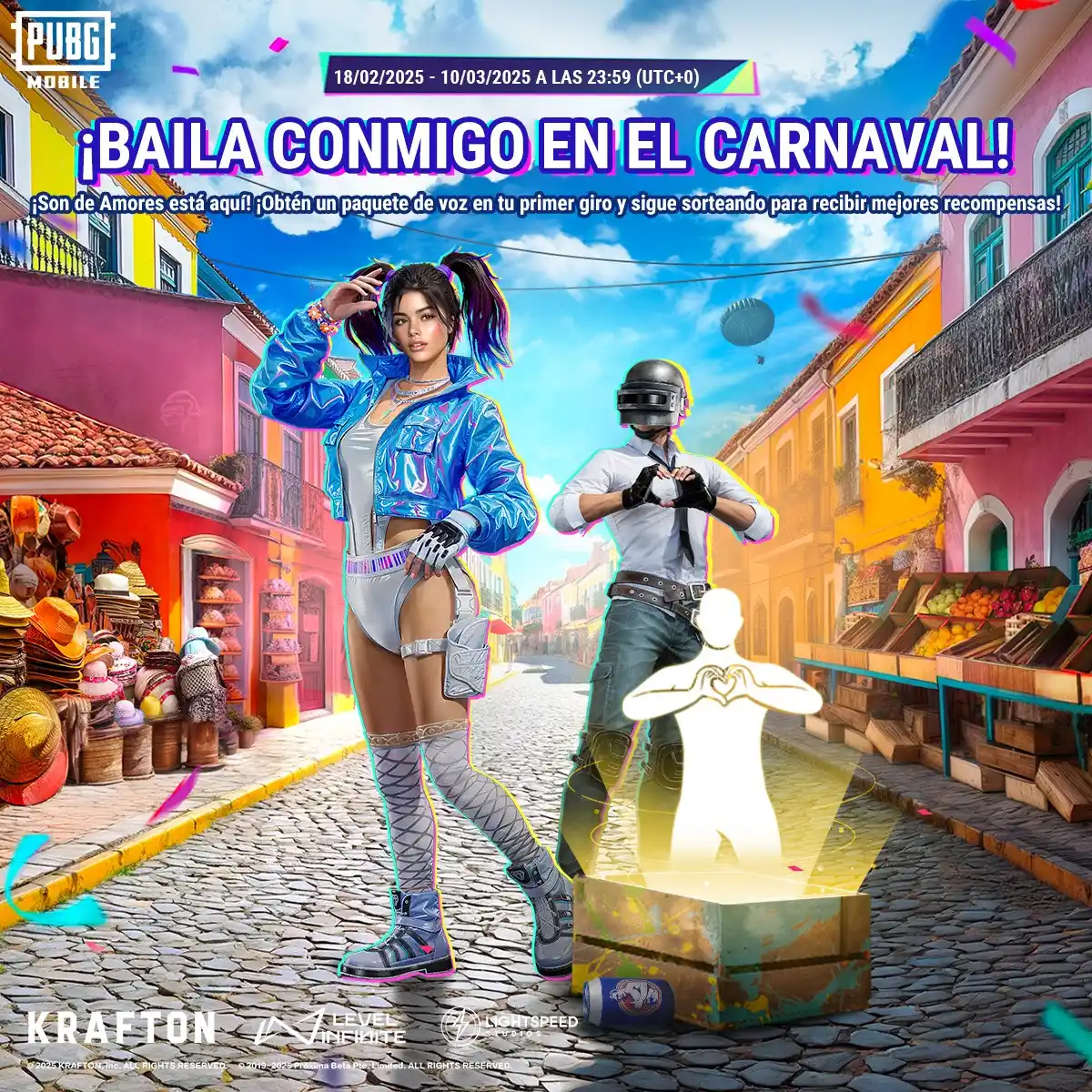 Image from PUBG MOBILE LATAM: 💃 ¡Se arma el carnaval en <a class="text-blue-500 hover:underline cur...