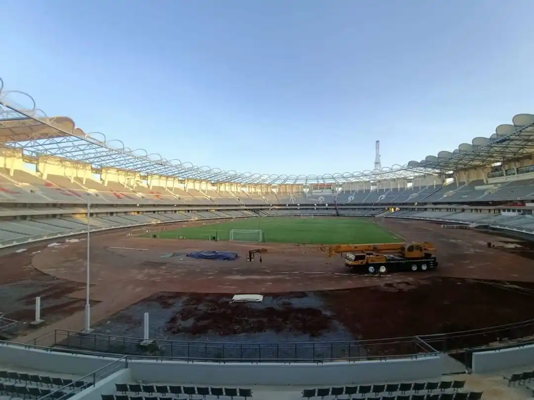 Image from Pulse Sports Kenya : The current condition of Moi International Sports Center Kasarani as o...