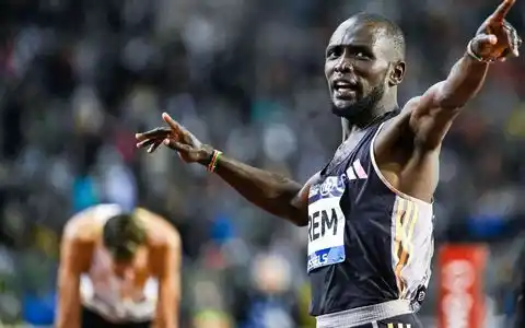 Image from Pulse Sports Kenya : *Former world Under-20 champion Amos Serem has opened up about what tr...