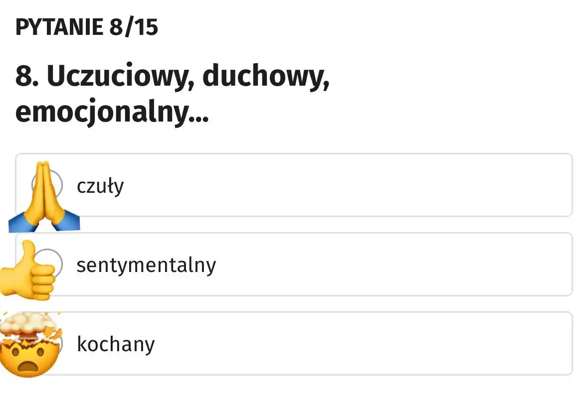Quiz na dziś post