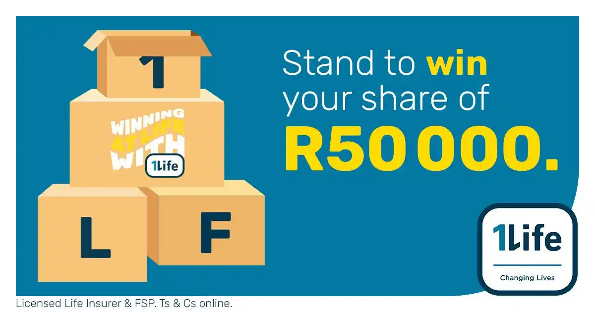 Image from Radio 2000: ***WIN AT LIFE WITH 1LIFE*** Win your share of R50 000 or up to R10 0...