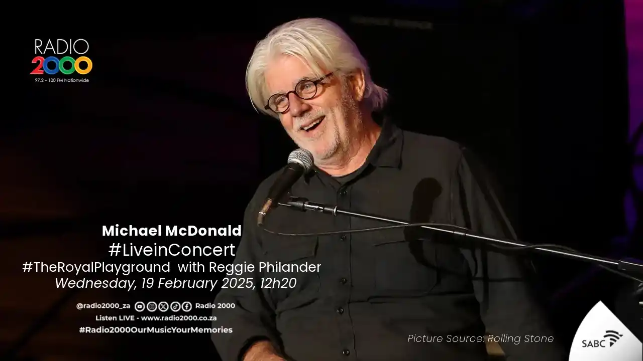 Image from Radio 2000: ON AIR | Michael McDonald Live in concert 🎹🎼🎶 <a class="text-blue-5...