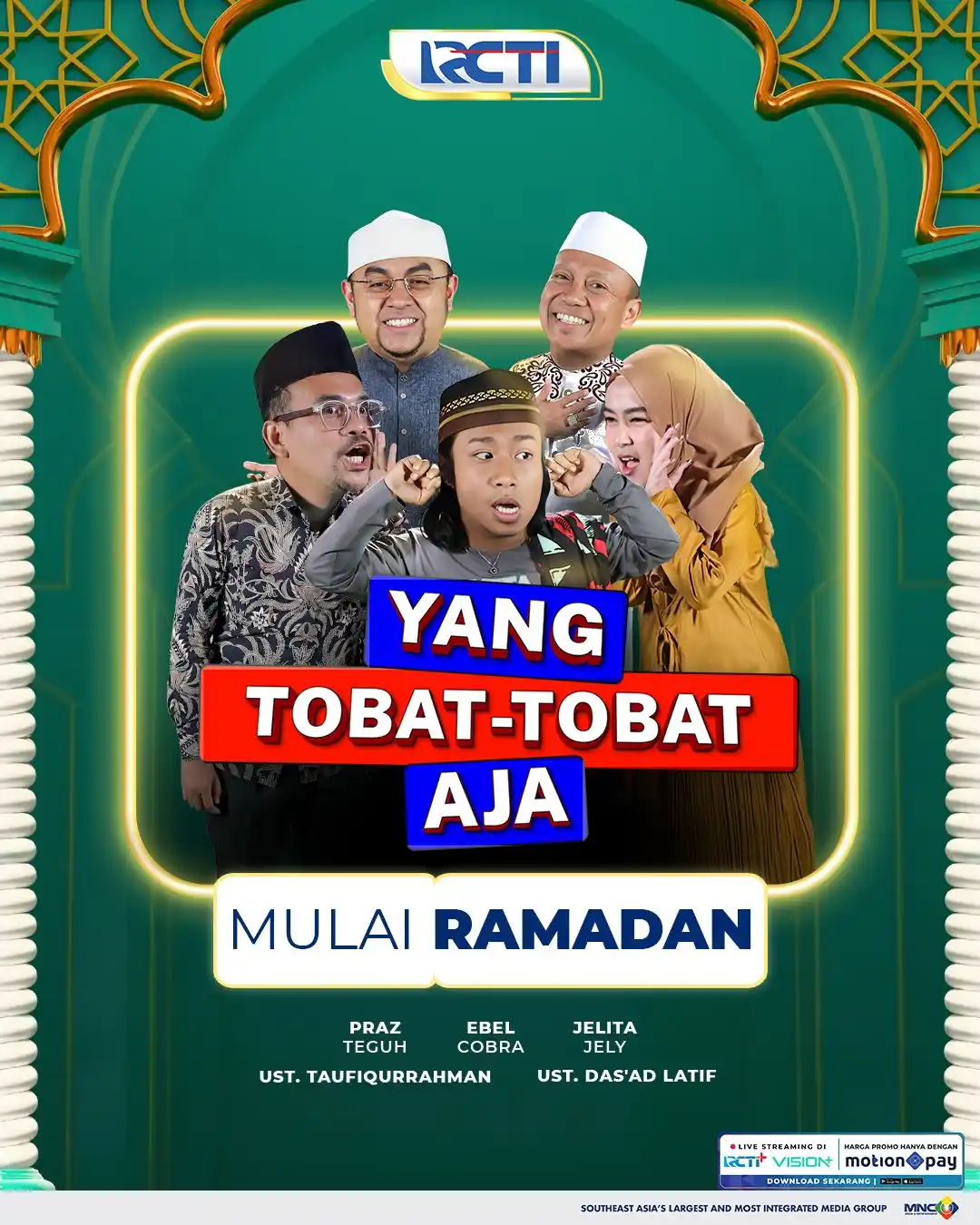 Image from RCTI : Hari gini gak usah takut kalau mau curhat sama Pak Ustad🤗 Apapun cob...