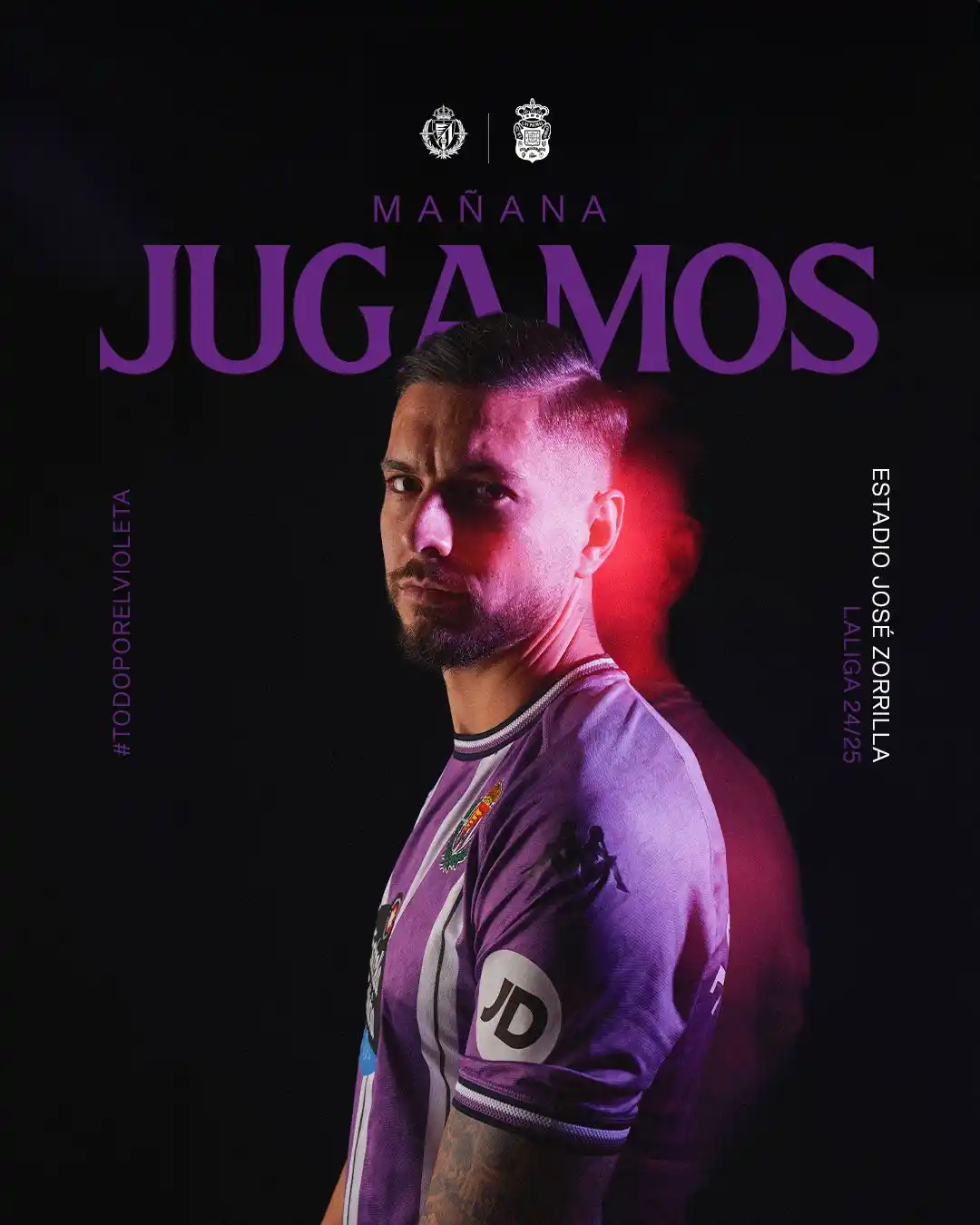 Image from Real Valladolid : ▪ MAÑANA ▪ Vamos con todo. <a class="text-blue-500 hover:underline cur...