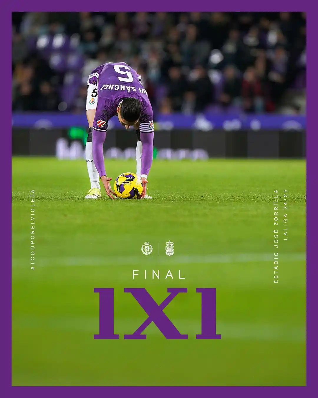 Image from Real Valladolid : ⎾1✕1⏋ ▪ FINAL DEL PARTIDO <a class="text-blue-500 hover:underline c...