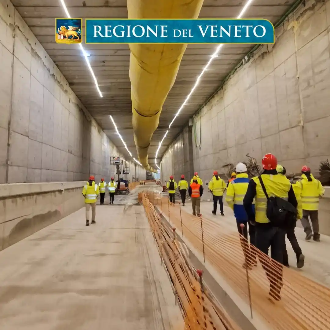 Image from Regione del Veneto 🦁: 🚅🛤️💪🏻ALTA VELOCITA', SI VA VERSO IL COMPLETAMENTO DEL COLLEGAMENTO...