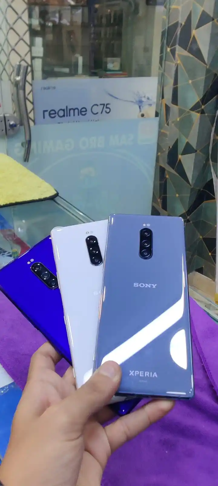 Image from Sam Bro Gaming ( JANU MANU FAMILY ❤️ ): *Sony Xperia 1* 🫥 _6/64GB_ _NON-PTA_ __2 Months Sim Works__ _...