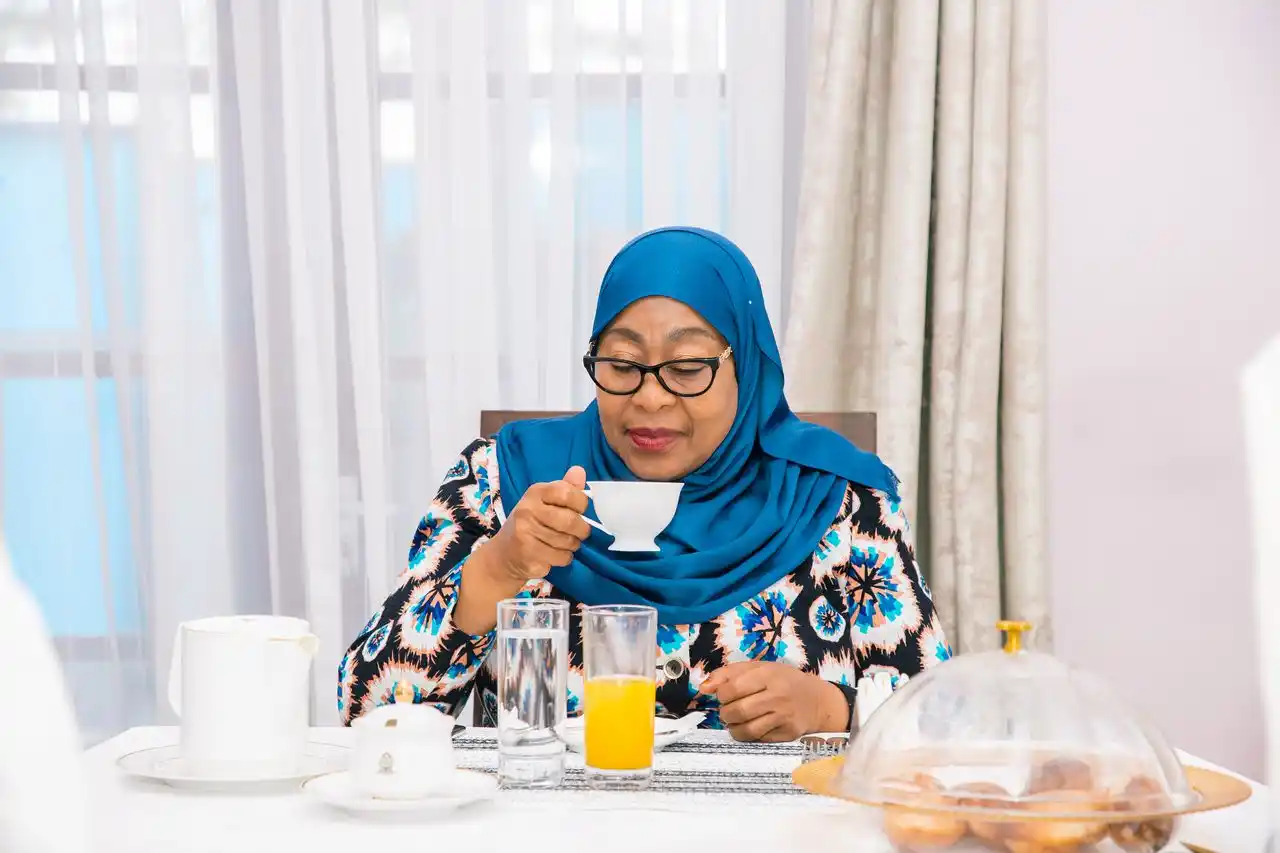 Samia Suluhu Hassan post