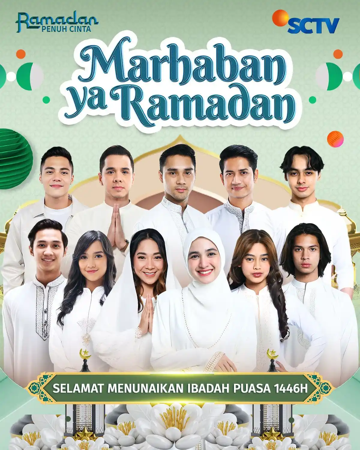 Image from SCTV: Marhaban ya Ramadan, Fevers semua. Semoga puasa kita berjalan dengan l...