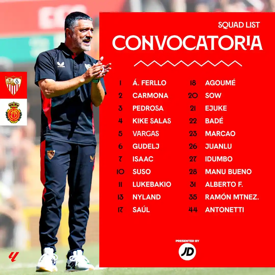 Image from Sevilla FC: Convocatoria <a class="text-blue-500 hover:underline cursor-pointer" h...
