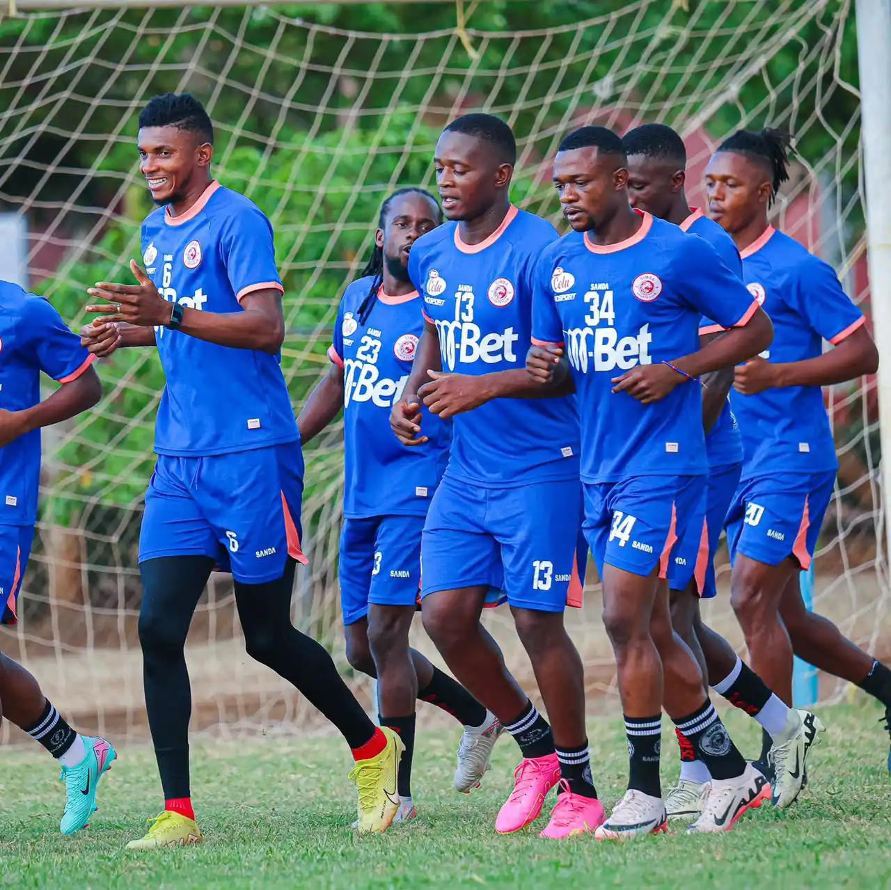 Image from Simba Sports Club: Mazoezi ya kwanza tukiwa Ruangwa....