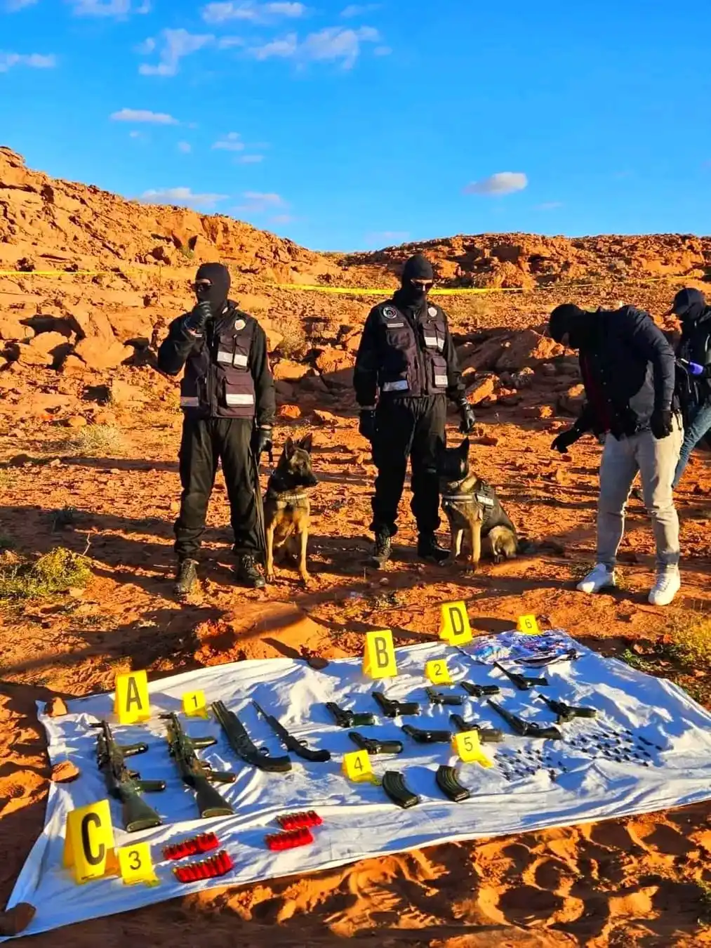 Image from SKAY MAROC24: 🔴مواصلة للأبحاث المنجزة على خلفية تفكيك خلية إرهابية مرتبطة بتنظيم دا...