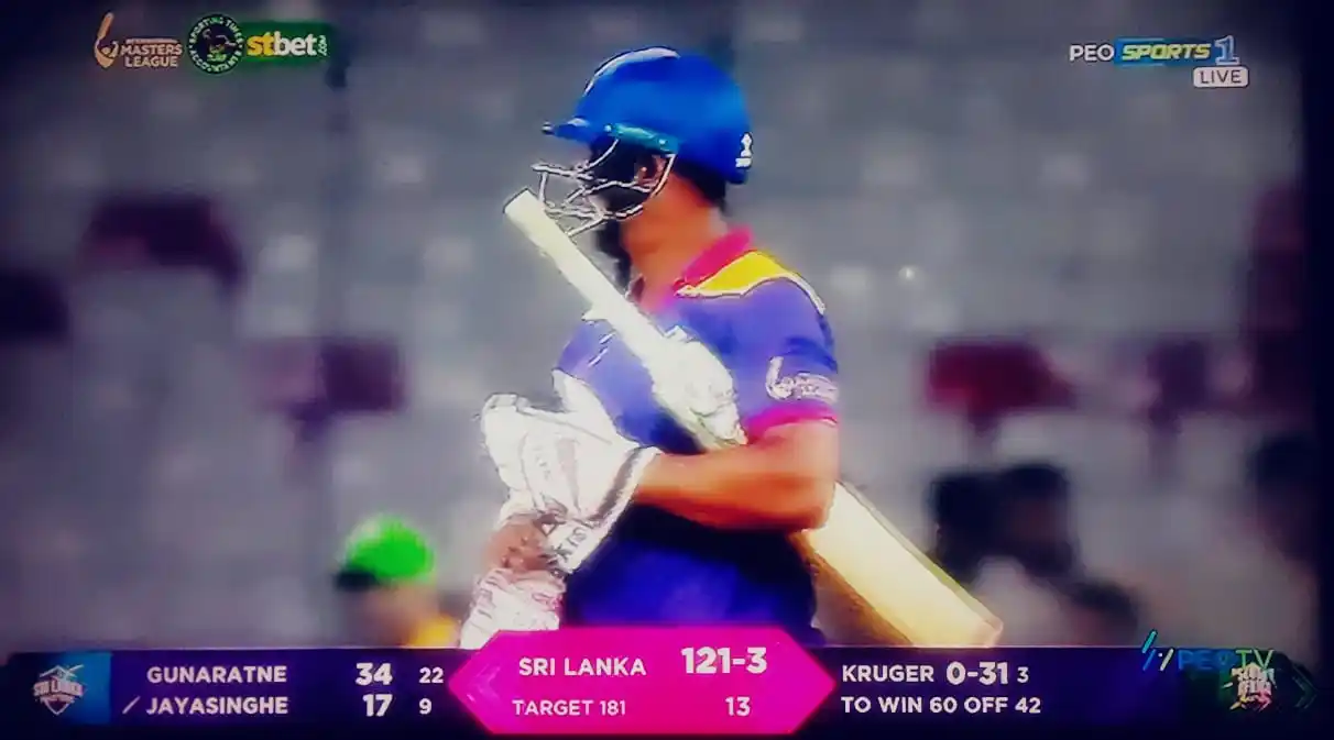 Image from 𝑺𝑳 𝑪𝑹𝑰𝑪 𝑰𝑵𝑭𝑶©🏏🇱🇰: `13 Overs Done ✅🗿` *60 need from 42 balls* SL🇱🇰 M - 121/3 > <a cl...