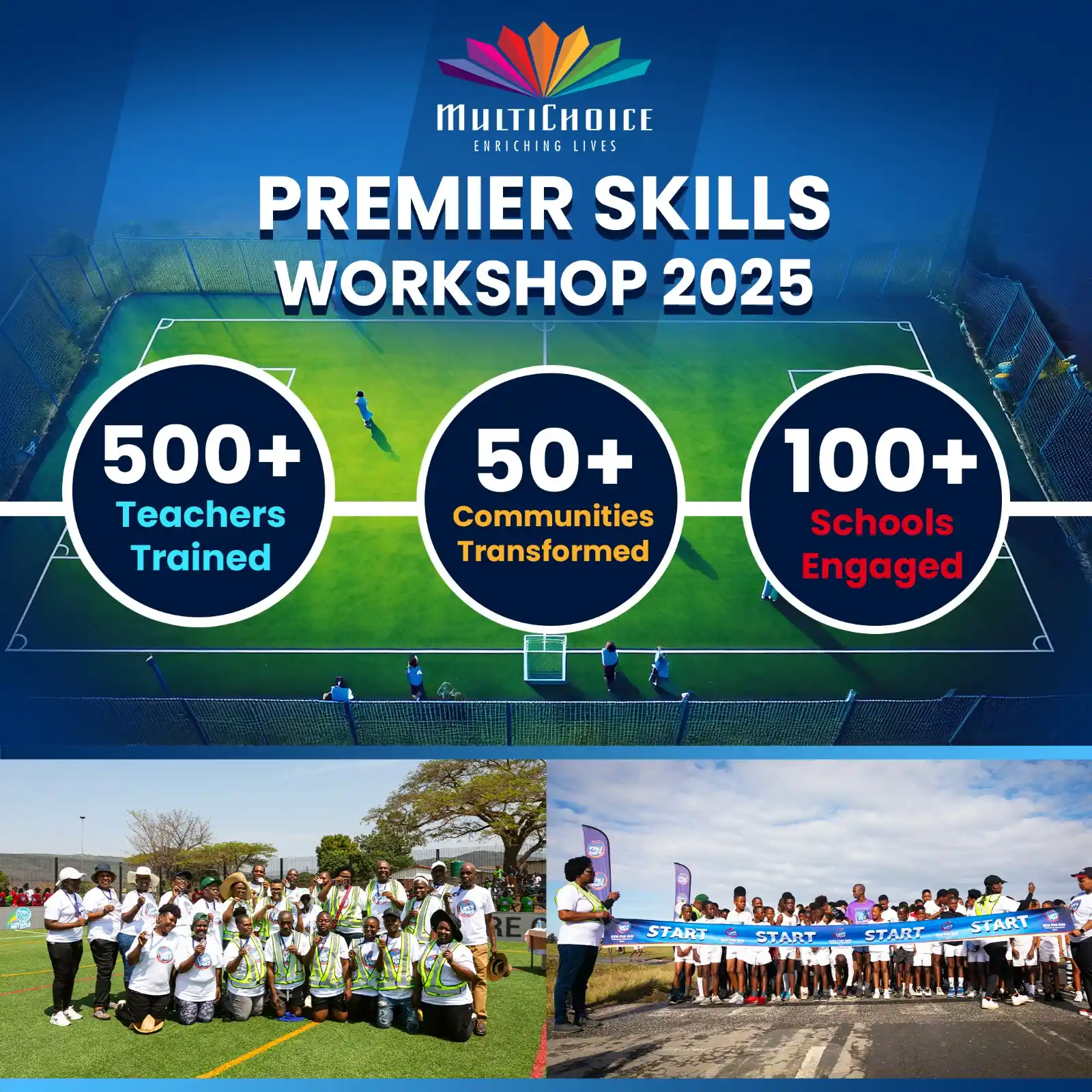 Image from Soccer Laduma : MultiChoice, in collaboration with Premier Skills, is championing yout...