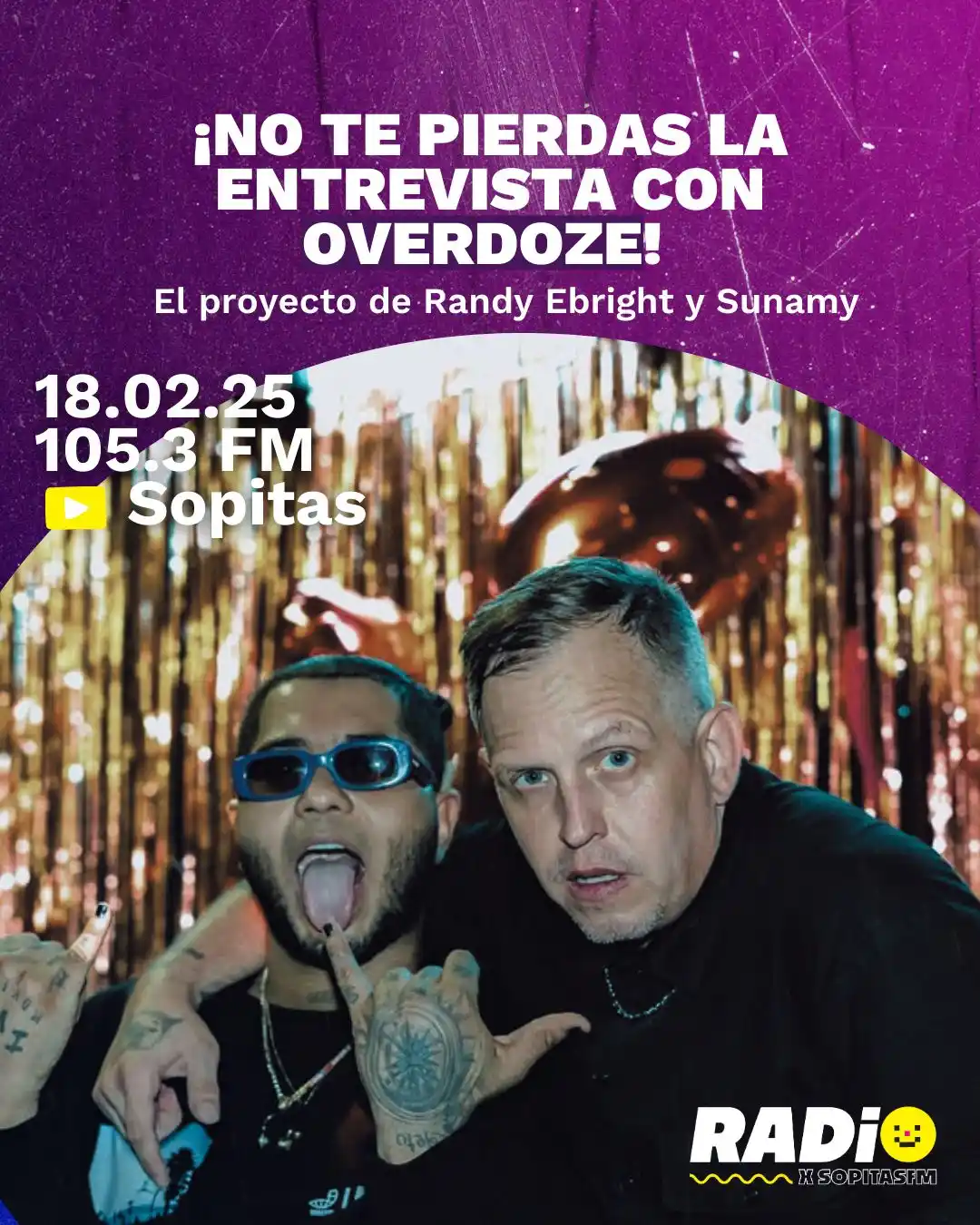 Image from Sopitas.com : Overdoze es un nuevo proyecto de Randy Ebrigt y Sunamy, como nos gusta...