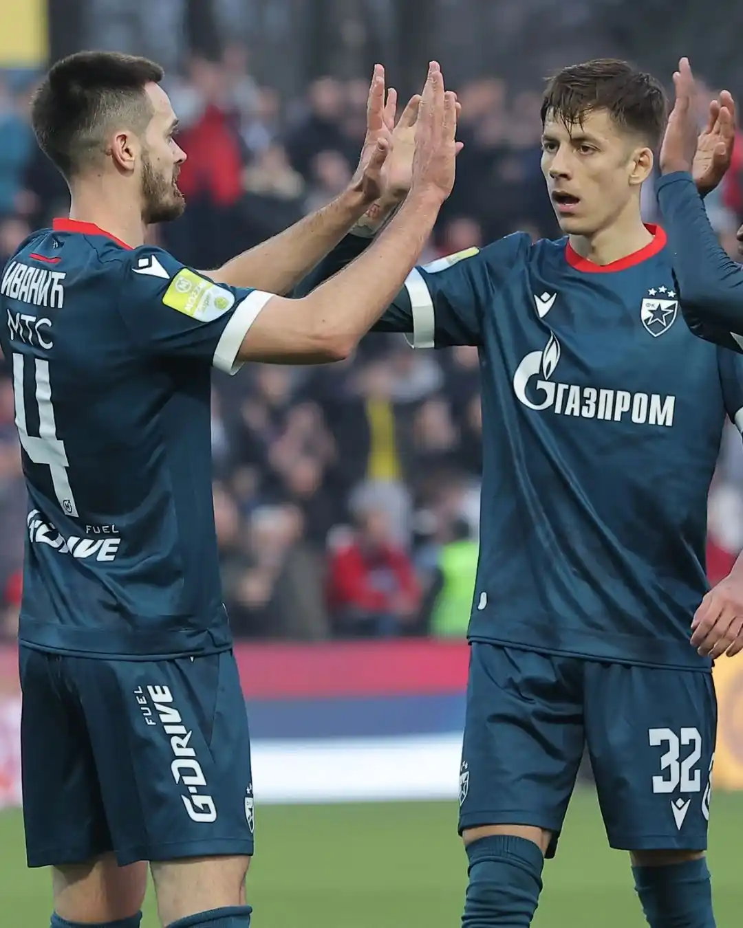 Image from Sportal Srbija: Zvezda pokorila Pančevo posle preokreta! Fudbaleri Crvene zvezde vrat...