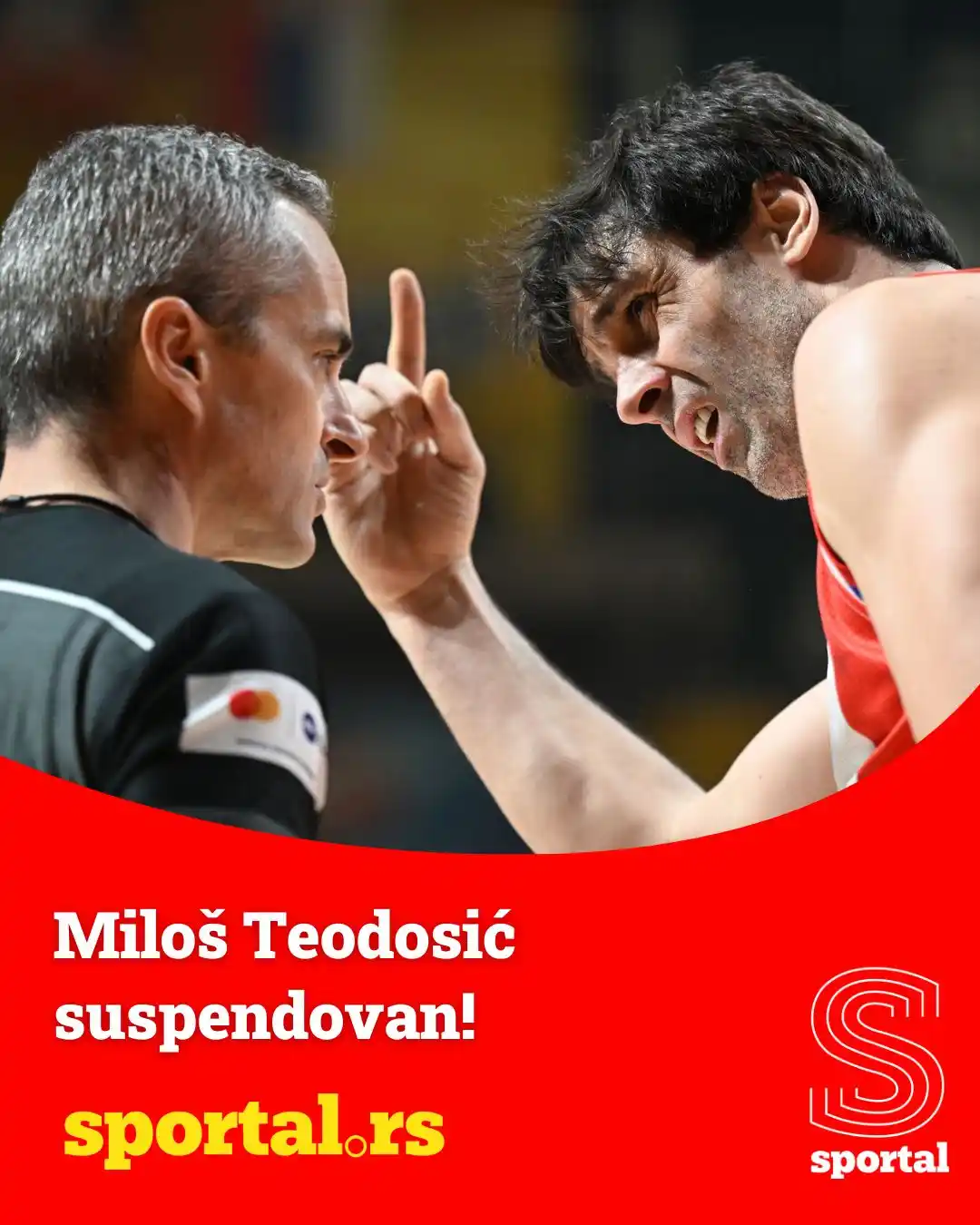 Image from Sportal Srbija: Žestoko kažnjen plejmejker Zvezde! Disciplinska komisija ABA lige žes...