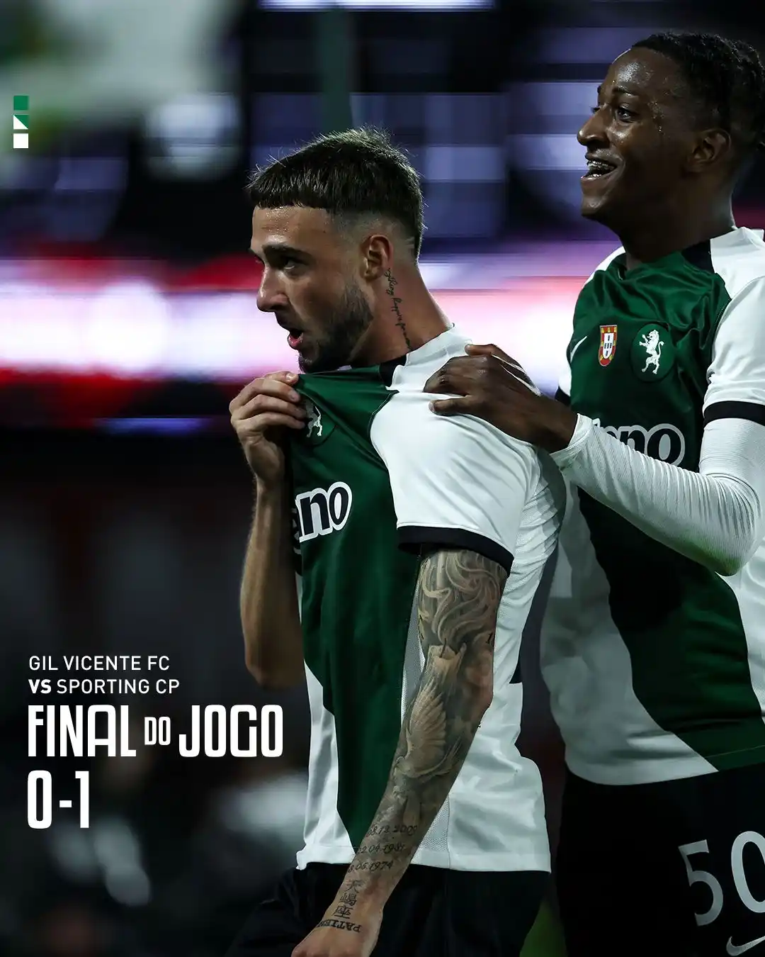 Image from Sporting CP: ⏹️ Estamos nas 𝙢𝙚𝙞𝙖𝙨-𝙛𝙞𝙣𝙖𝙞𝙨 🙌 Vitória em Barcelos e passap...