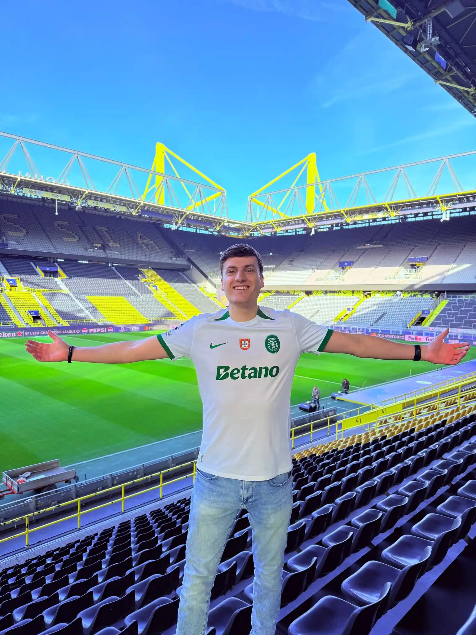 Image from Sporting CP: Away Matchday 5️⃣ com a presença do nosso Leão, Groundhopper FC 🦁 �...