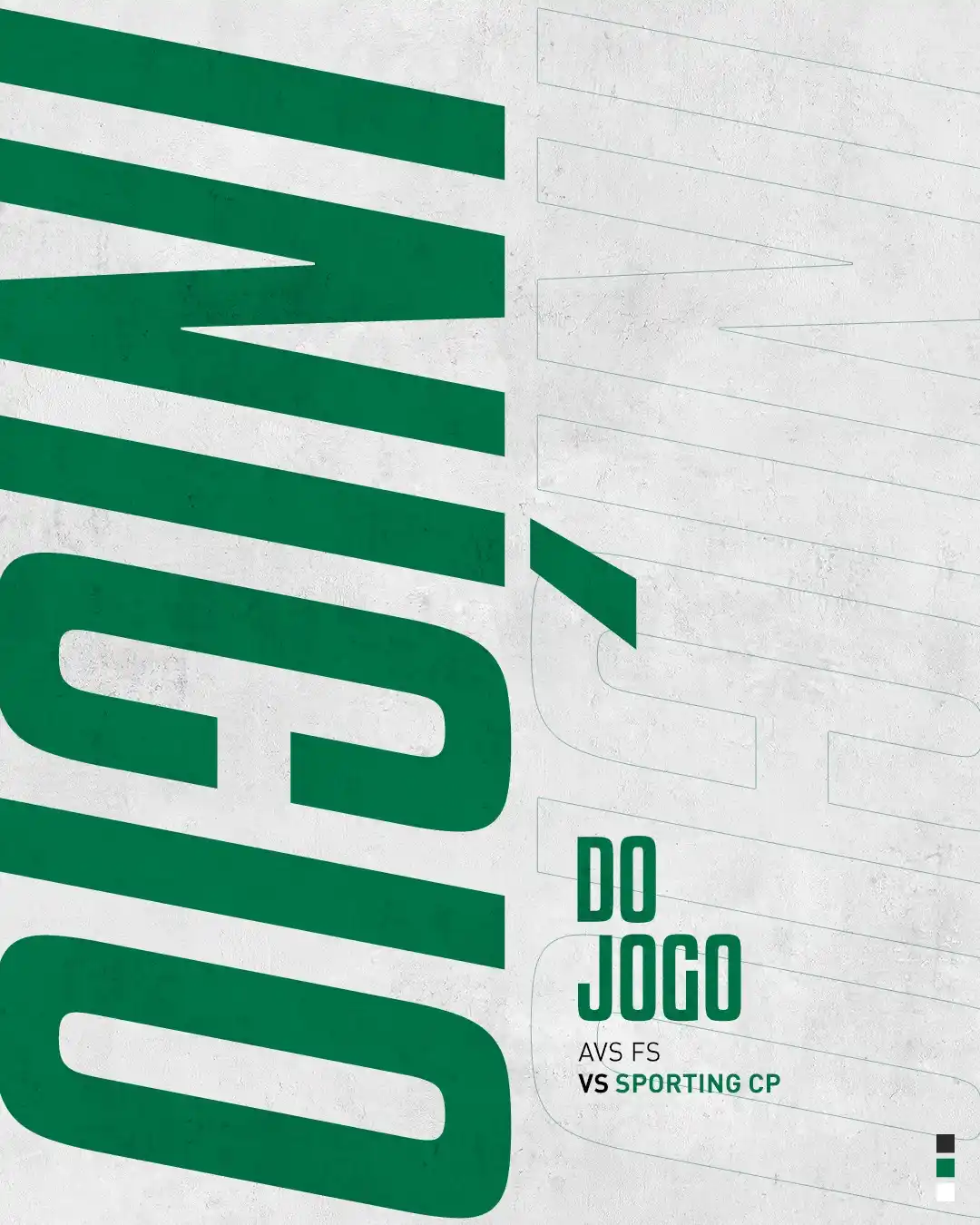 Image from Sporting CP: ▶ Começa a partida ⚽ Vamos, Leões 💪  🔴 0-0 🟢 // <a class="text-blue...