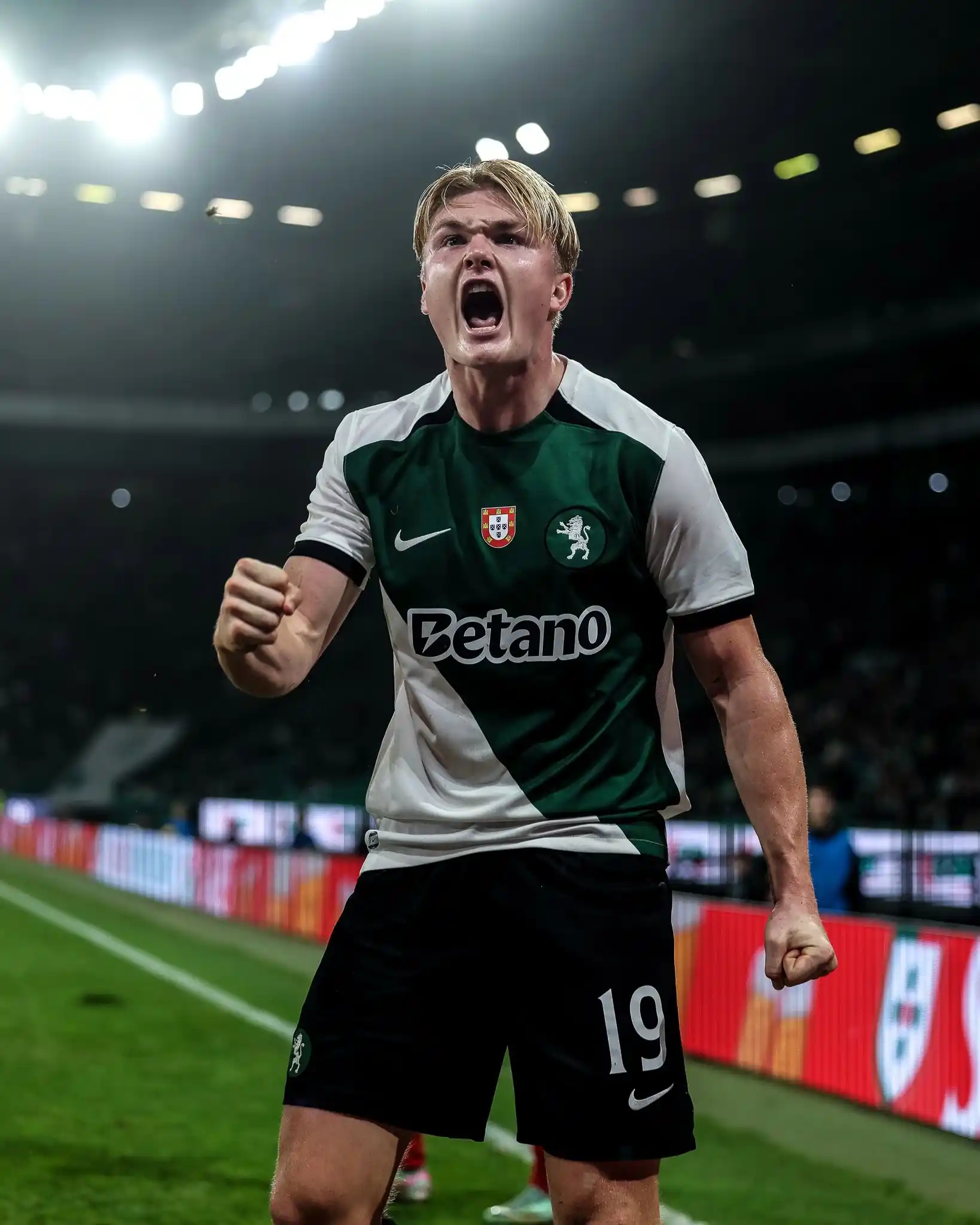 Image from Sporting CP: 𝐆𝐀𝐑𝐑𝐀 de Leão rumo à prova rainha 🏆  🔜 <a class="text-blue-500 ...