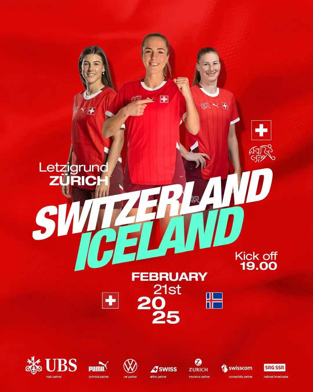 Swiss National Teams post