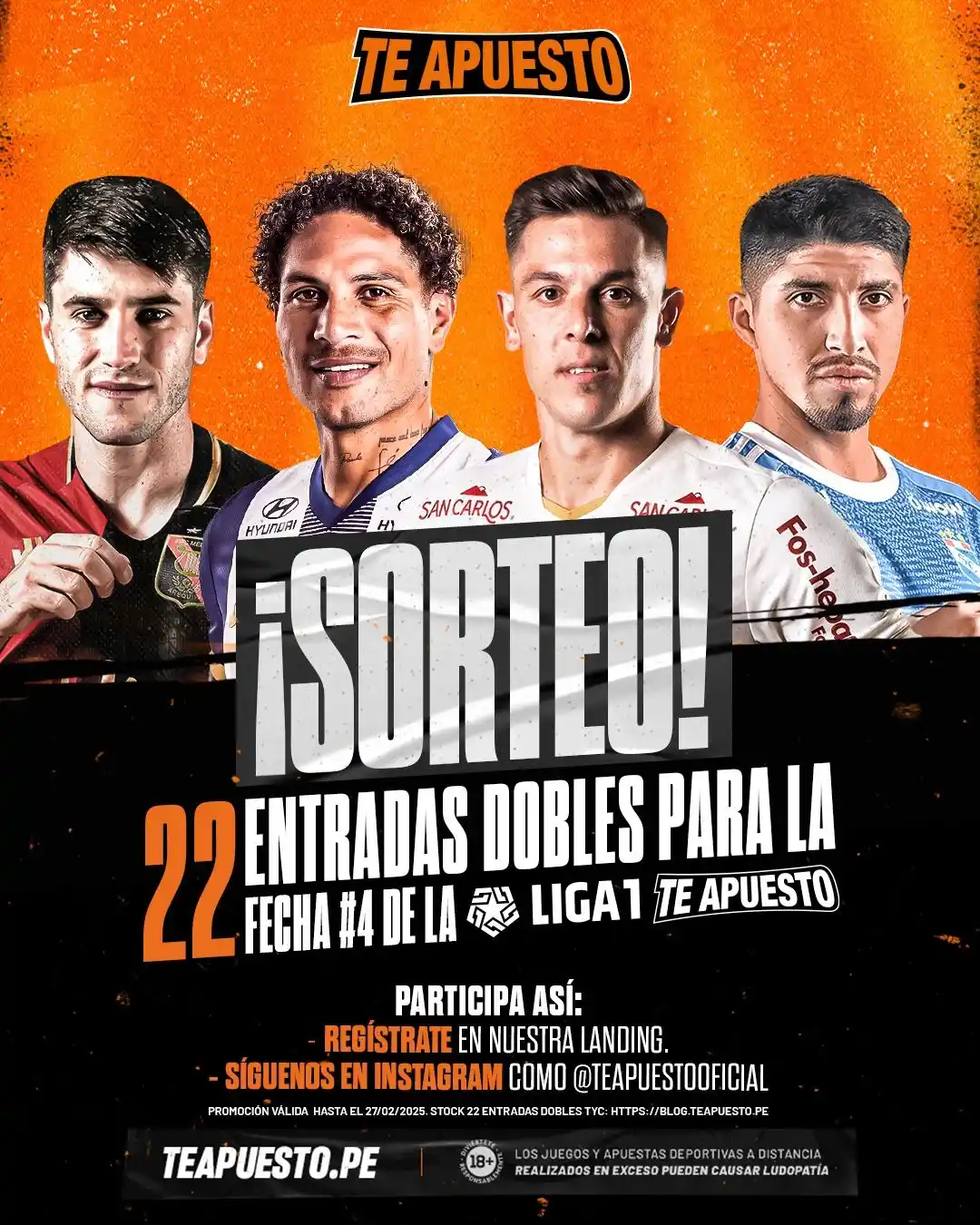 Image from Te Apuesto: *¡SORTEOOOOOOOOOOOOOOOOOOOO!*🔥🎟️ ¡Cracks! Esta vez sorteamos *22 en...
