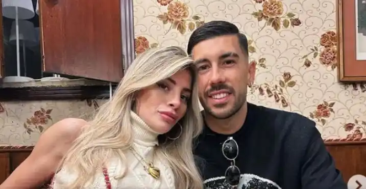 Image from Tgcom24: *Roma, Chiara Nasti e Mattia Zaccagni denunciano la colf-influencer* M...