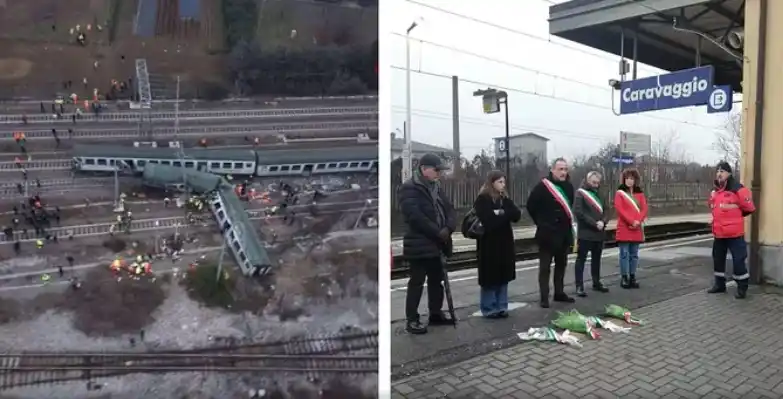 Image from Tgcom24: *Disastro ferroviario di Pioltello, quasi tutti assolti: "Profonda ama...