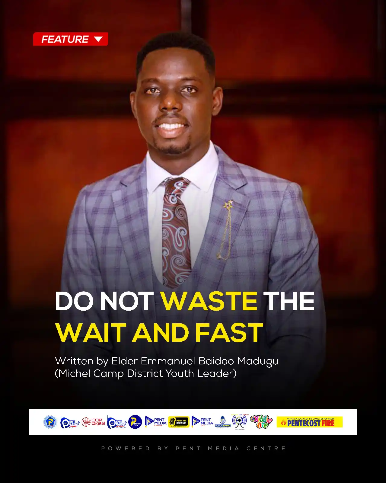 Image from THE CHURCH OF PENTECOST: 🗣️ Elder Emmanuel Baidoo Madugu writes 🔽 'Having recently completed...