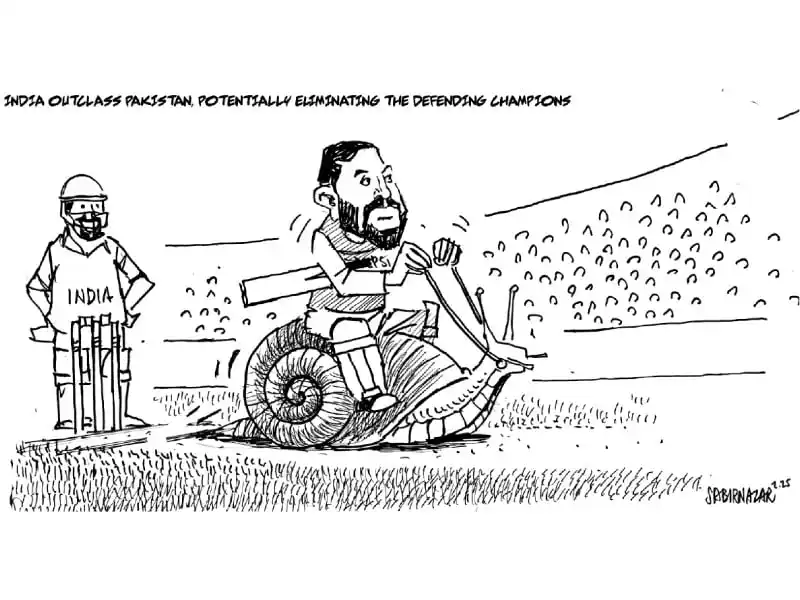Image from The Express Tribune: Comic Wisdom by Sabir Nazir For more: https://tribune.com.pk/multimed...