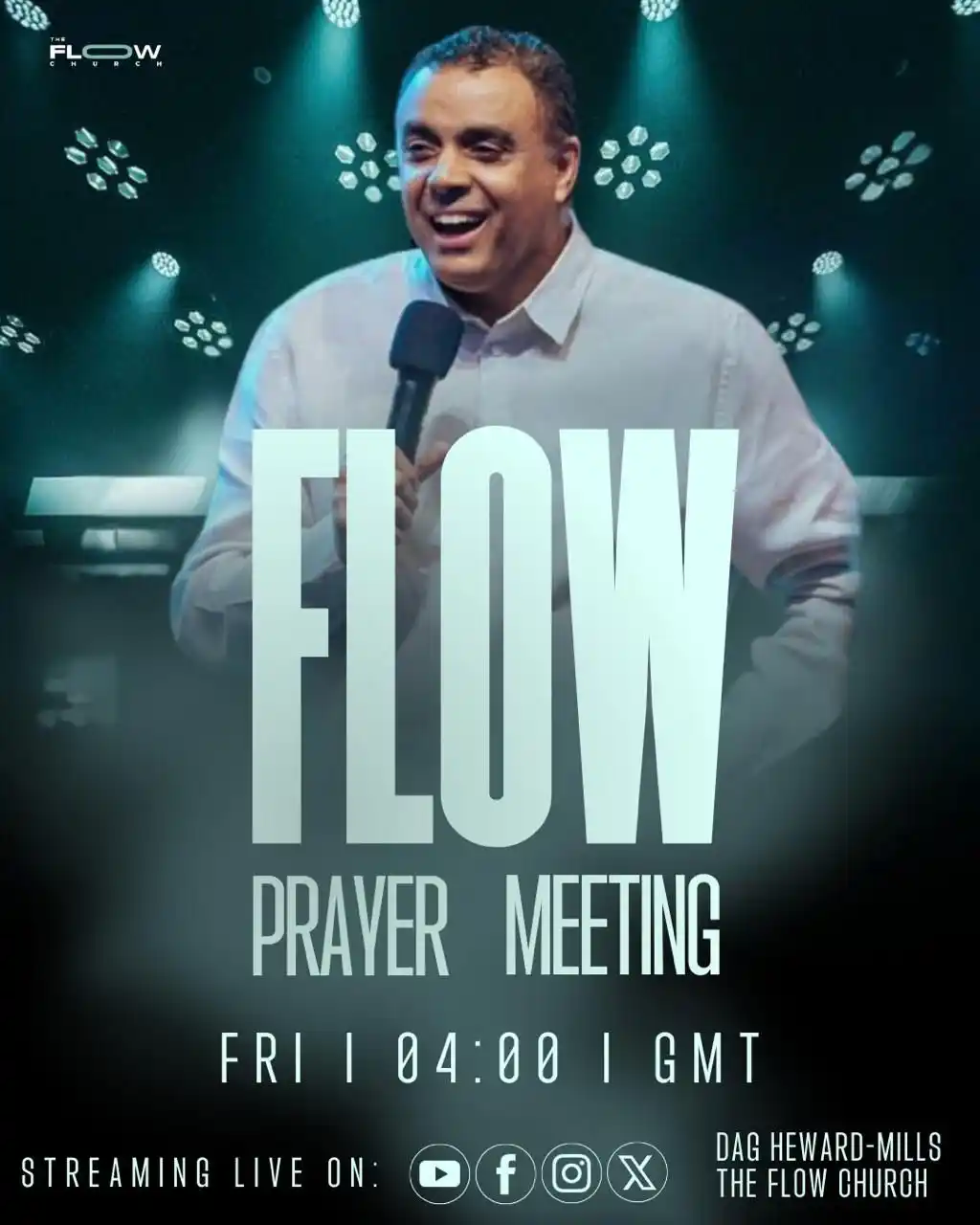 Image from The Flow Church: Before the week ends, take a moment to recharge in God’s presence at t...