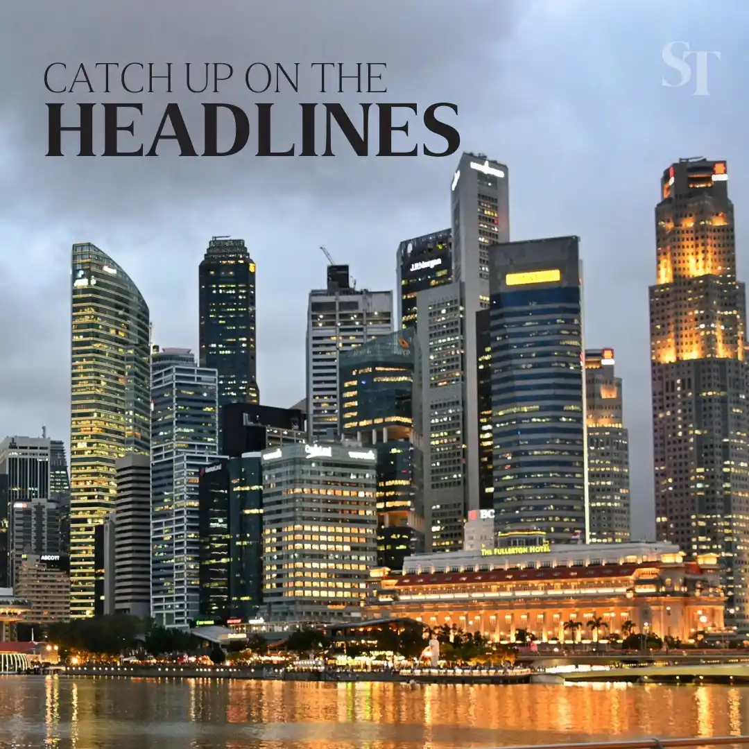 Image from The Straits Times: MRT delays: Chee says no systemic issue with rail operators so Govt wo...