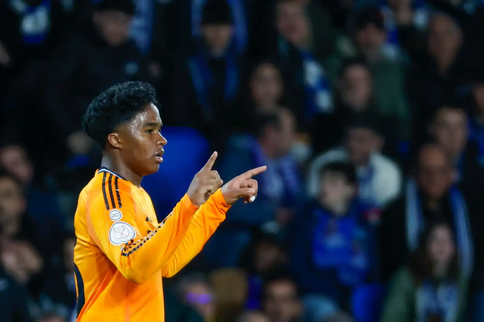 Image from Tiempo de Juego COPE: ⏰ ¡Descanso en Anoeta! 💥 REAL SOCIEDAD 0 - 1 REAL MADRID ⚽️ Endrick 1...